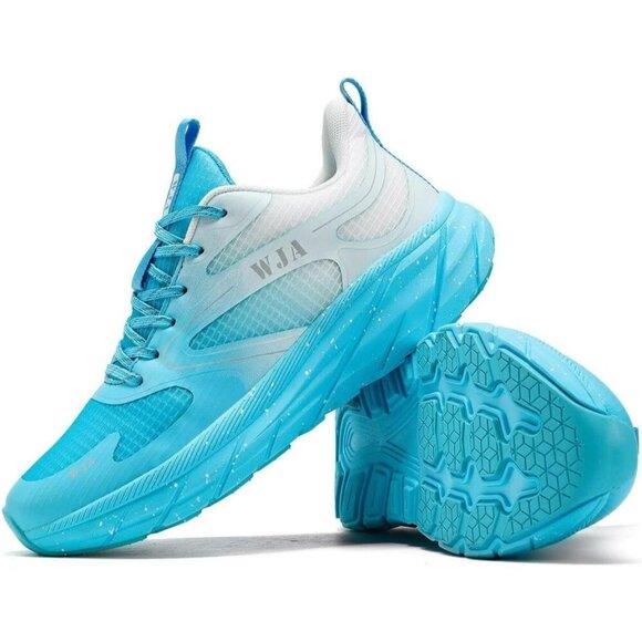 WJA Men's Walking Fashion Athletic Sneakers Comfort Working Gym Mesh Shoes. - Picture 7 of 7